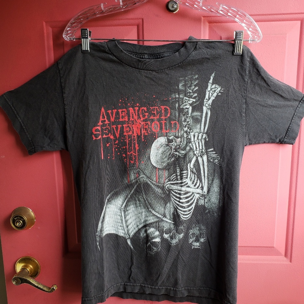 Avenged Sevenfold skeleton tee
